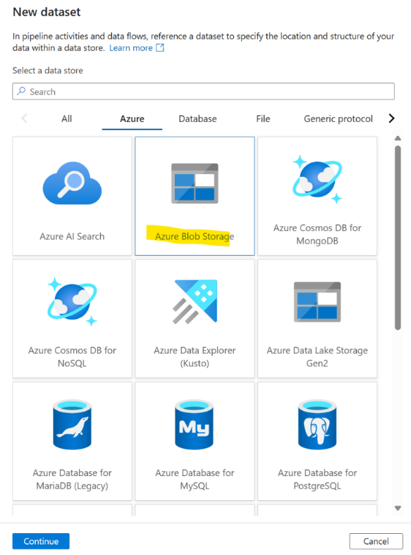 azure blob storage